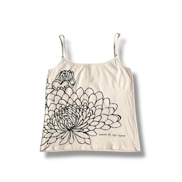 Cop Copine Sketch Floral Tank Top - Picture 1 of 6